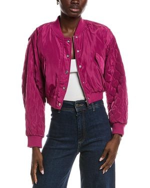 Maje Woven Jacket - Red