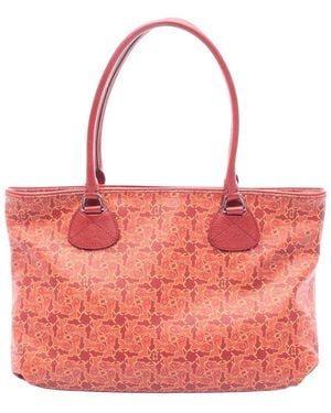 Celine Salky Tote Bag (authentic Pre-loved) - Red