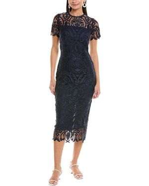 Shoshanna Kiriya Midi Dress - Blue
