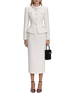 MIRA RICHI Mira 2Pc Top & Skirt Set - White