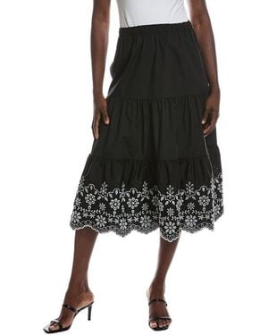 Nanette Lepore Midi Skirt - Black