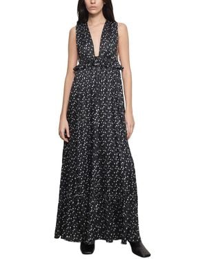 Sabina Musayev Mirabelle Maxi Dress - Black