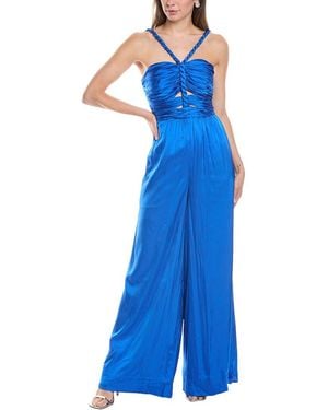 AMUR Kirah Twist Jumpsuit - Blue