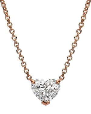 Lab Grown Diamonds 14K 5.50 Ct. Tw. Lab-Grown Diamond Necklace - Metallic