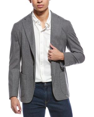 Eleventy Wool Suit Jacket - Grey
