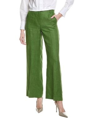 Max Mara Weekend Malizia Linen Pant - Green