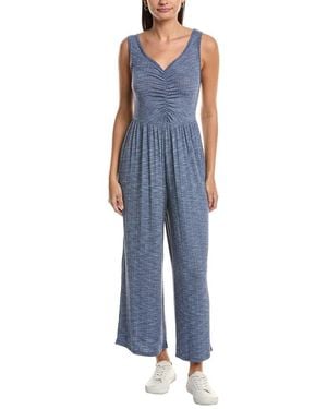 Project Social T Sweetest Thing Ruched Jumpsuit - Blue