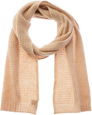 Portolano Cashmere Scarf - Natural