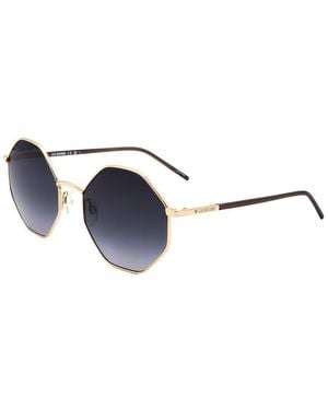 Love Moschino 56Mm Sunglasses - Blue