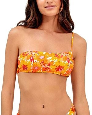 ViX Lowana Mustard Ana Bandeau Top - Orange