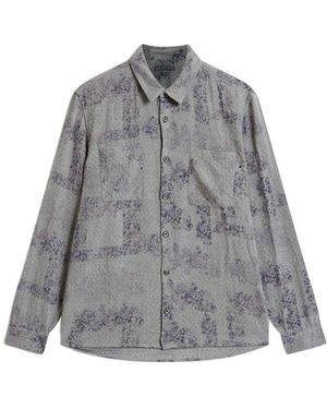 John Varvatos Cole Regular Fit Shirt - Grey