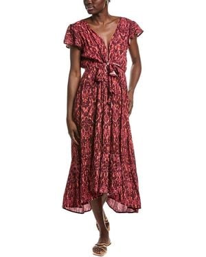 Tiare Hawaii Blake Naturals Maxi Dress - Red