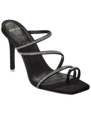 Black Suede Studio Selma Sandal - Black