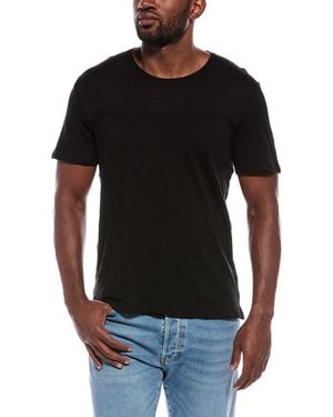 ATM Mixed Media T-Shirt - Black