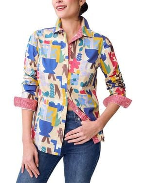 J.McLaughlin Lois Blouse - Blue