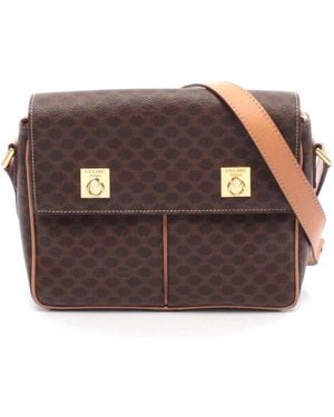 Celine Macadam Shoulder Bag (authentic Pre-loved) - Brown