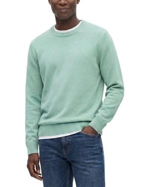 Vince Wool & Cashmere-Blend Crewneck Sweater - Green