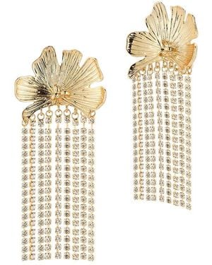Sphera Milano Plated Cz Earrings - White