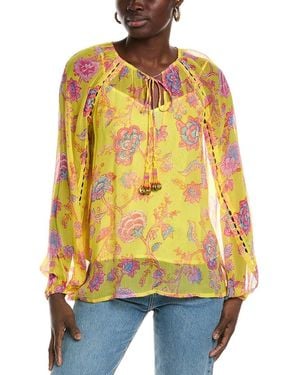 Hemant & Nandita Top - Yellow