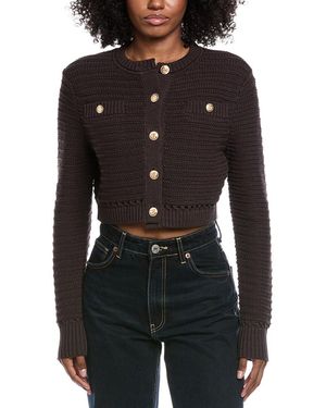 Toccin Miller Crewneck Cardigan - Black