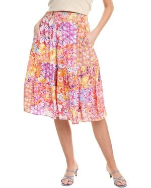 Hale Bob Eliza Skirt - Red