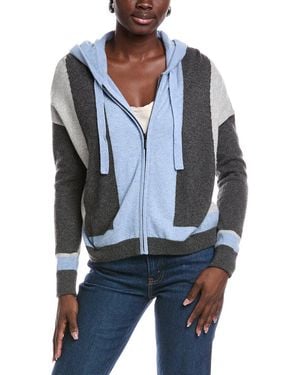 SCOTT & SCOTT LONDON Angelina Cashmere Hoodie - Blue