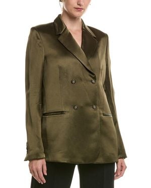 Officine Generale Hilda Solid Jacket - Green
