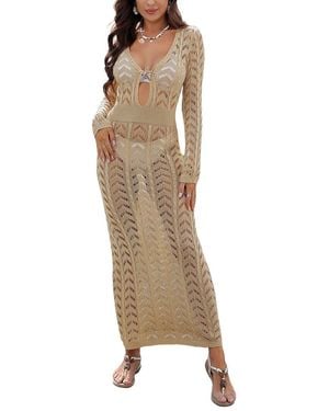 ENJOY PETRA Beach Dress - Brown