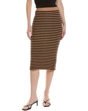 Max Mara Weekend Brenta Knitted Skirt - Brown