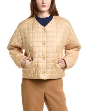 Lafayette 148 New York Quilted Jacket - Natural