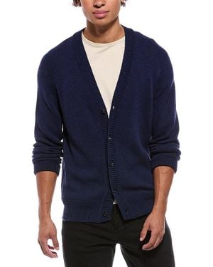 Isaia Cashmere-Blend Cardigan - Blue
