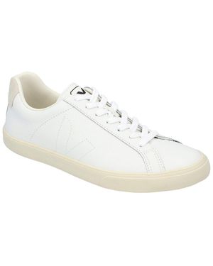 Veja Esplar Leather Trainer - White