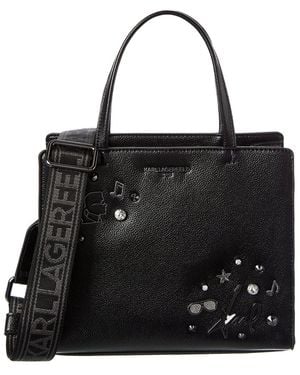 Karl Lagerfeld Maybelle Satchel - Black