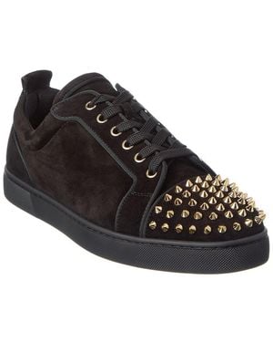 Christian Louboutin Suede Trainer - Black
