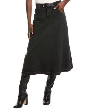 Ba&sh Volentia Denim Skirt - Black