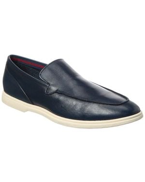 Donald J Pliner Corso Leather Loafer - Blue