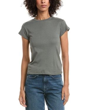 Splendid Faye Crewneck T-Shirt - Gray