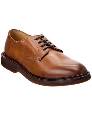 Brunello Cucinelli Leather Oxford - Brown