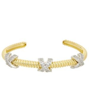 Juvell Plated Cz Bracelet - Metallic