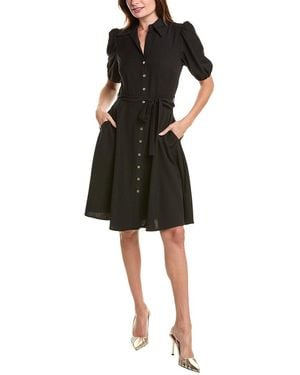 Sharagano Shirtdress - Black