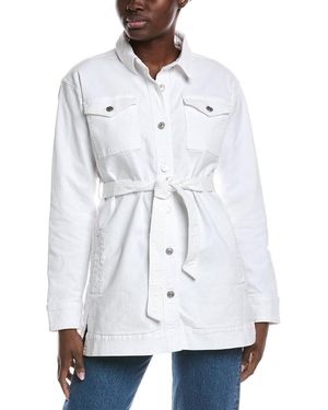 7 For All Mankind Leisure Jacket - White
