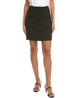 Tom Ford Wool-Blend Mini Skirt - Green