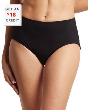 Hanky Panky Swim French Bikini Bottom With $18 - Black