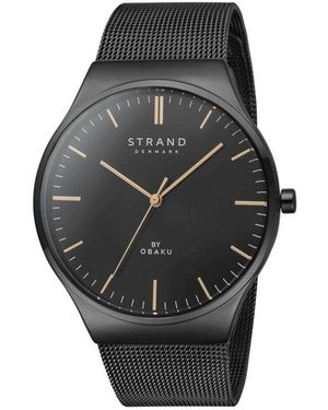 Obaku Mason Lille Watch - Black