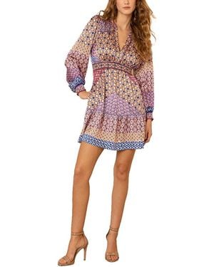 Hale Bob Hunter Mini Dress - Red