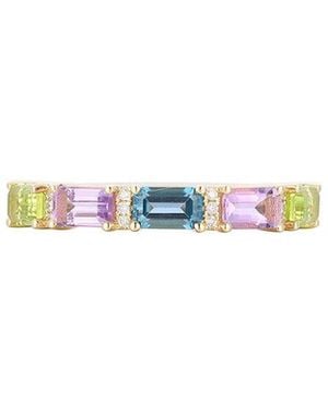 Gregg Ruth 14K 1.57 Ct. Tw. Diamond & Gemstone Ring - White