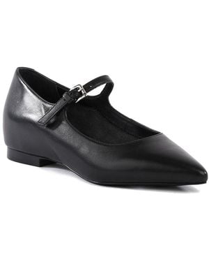 Seychelles Pardon Me Leather Flat - Black