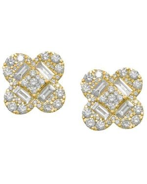 Diana M. Jewels Fine Jewellery 14k 3.60 Ct. Tw. Diamond Earrings - Metallic