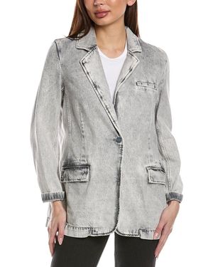 AllSaints Ever Denim Blazer - Grey