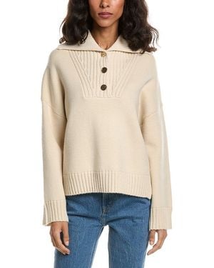 Design History Sailor Collar Jumper - Natural